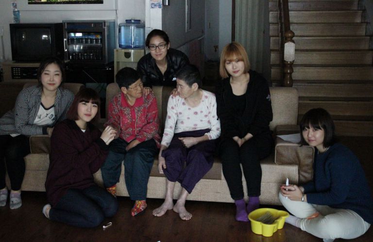 봉사나온 광주여대 학생분들 감사합니다