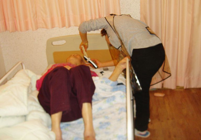 어르신 머리손질하는날