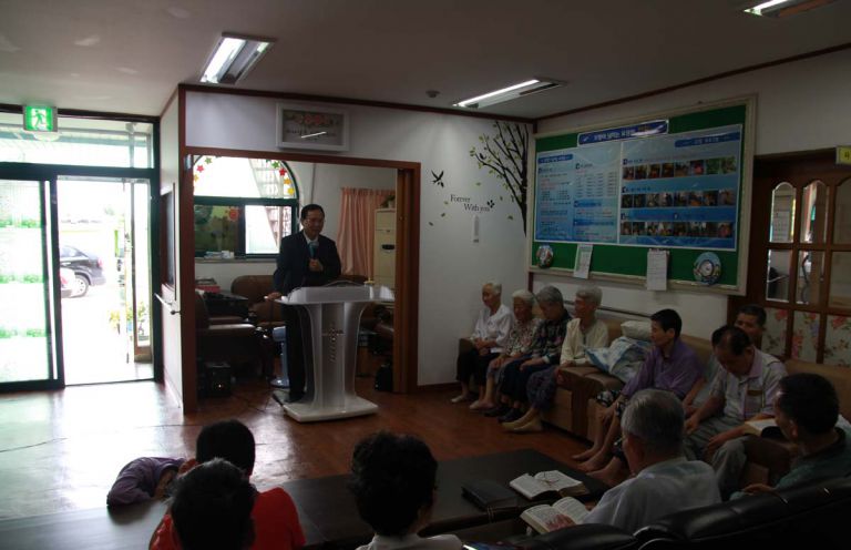 수요 종교활동 목사님 초청 예배