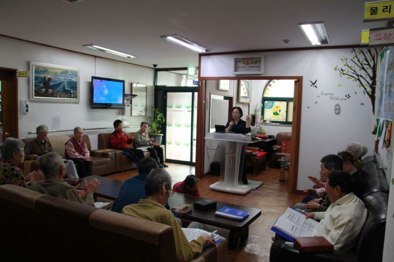 수요 종교활동 목사님 초청 예배