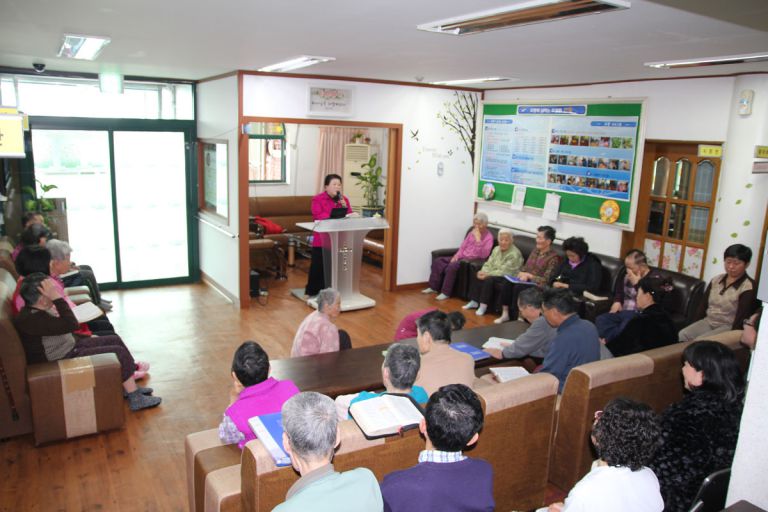 수요 종교활동 목사님 초청 예배