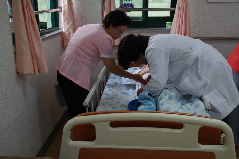 의사선생님 진료~